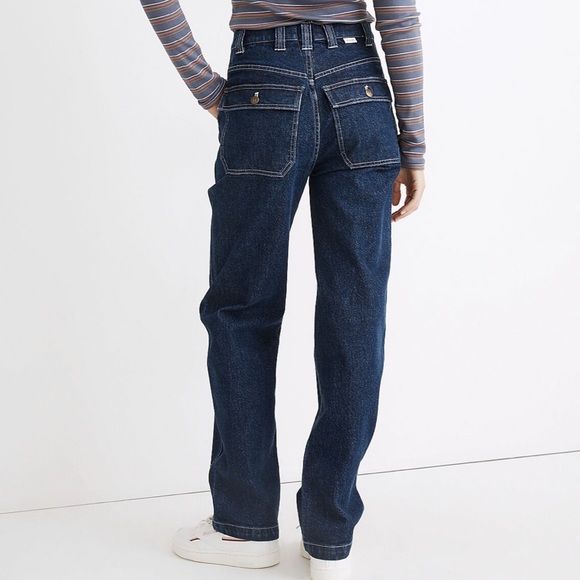 NWT! Madewell Workwear Collection Relaxed Surplus Jeans- size 28 - Picture 5 of 7